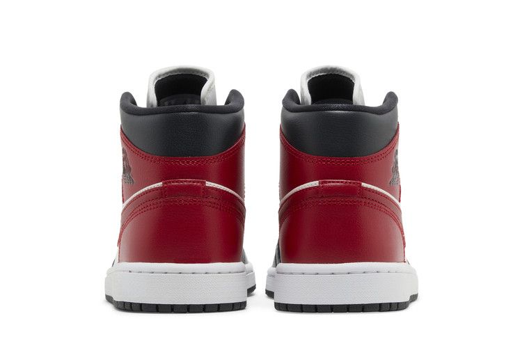 Nike Air Jordan 1 Mid Gym Red Off Noir - BQ6472-160