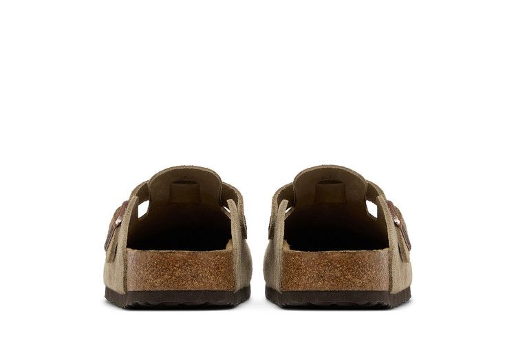 Birkenstock Boston Soft Footbed Suede Taupe - 0560771
