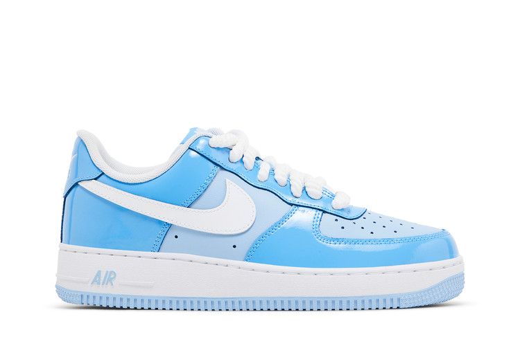 Nike Air Force 1 Low \&07 LV8 Phychic Blue White Patent - HV9405-400