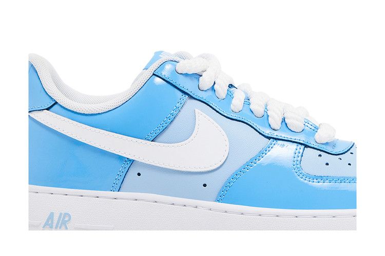 Nike Air Force 1 Low \&07 LV8 Phychic Blue White Patent - HV9405-400