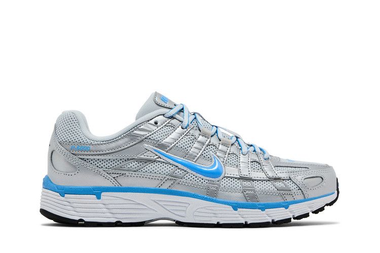Nike P-6000 Metallic Platinum Pure Platinum Metallic Silver University Blue - CD6404-025