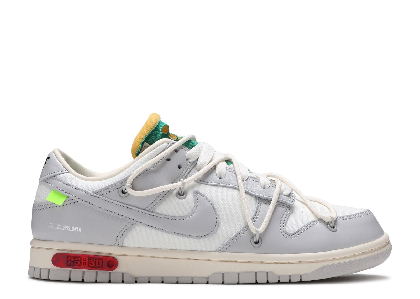 Nike Dunk Low Off-White Lot 25 - DM1602-121