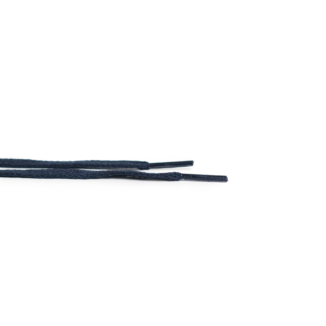 Navy Blue - Navy flat laces