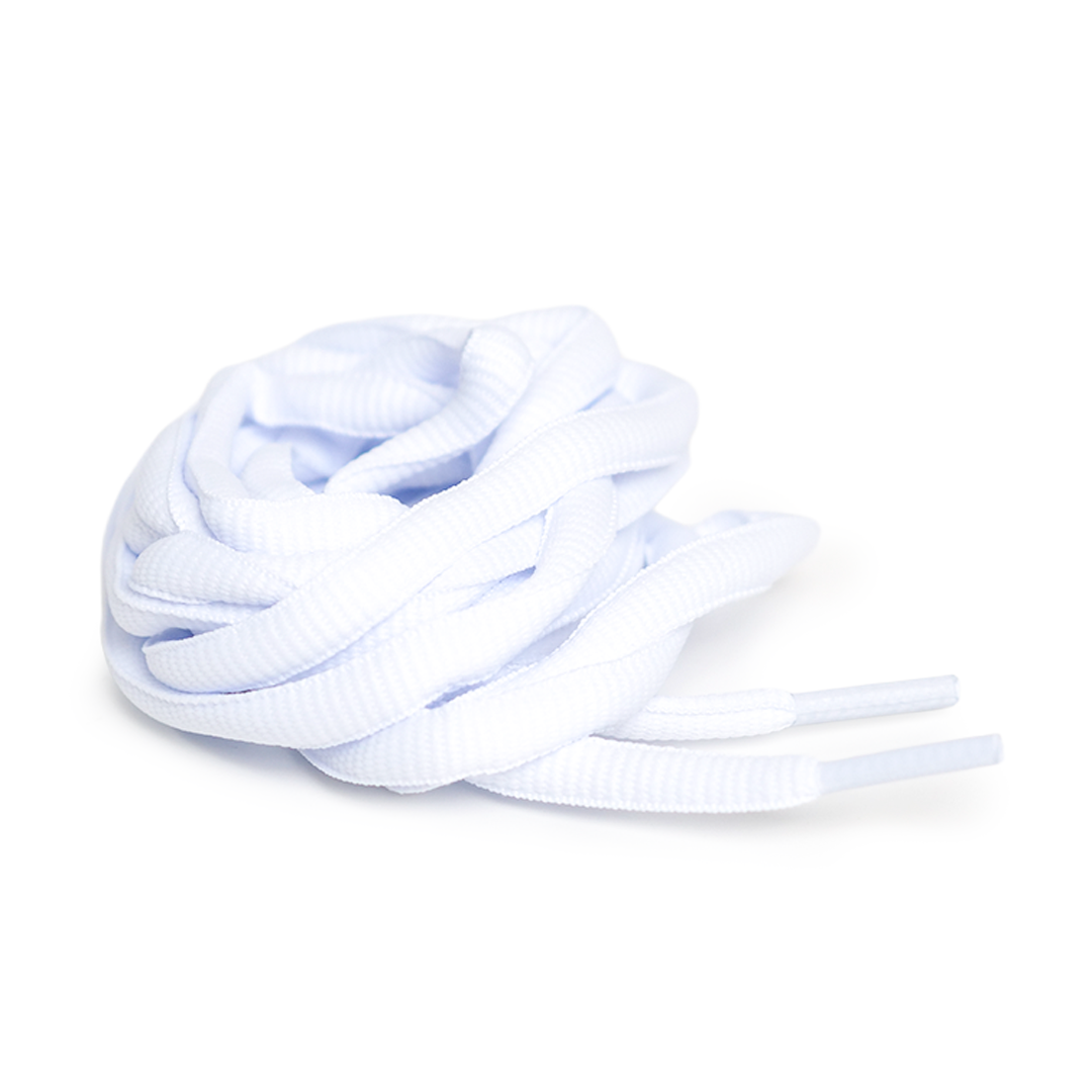 SB Dunk - White - White oval laces