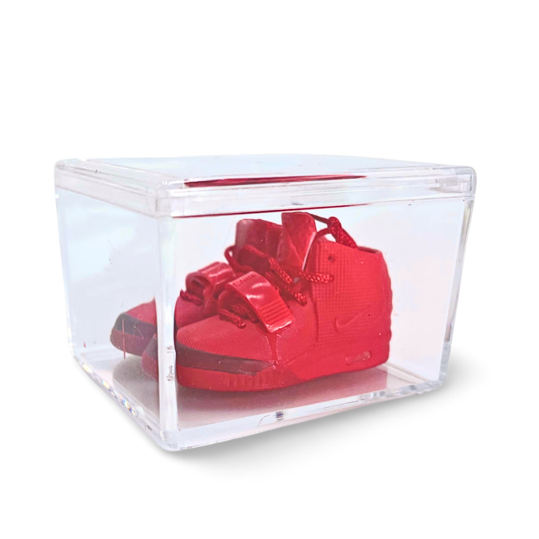 Miniature Sneakers - Nike Air Yeezy 2 - Red October