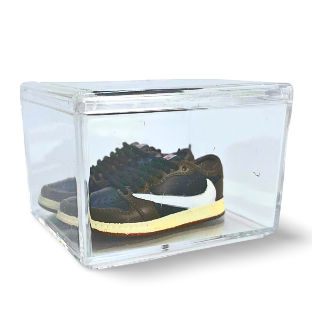 Miniature Sneakers - Nike Air Jordan 1 Low Travis Scott