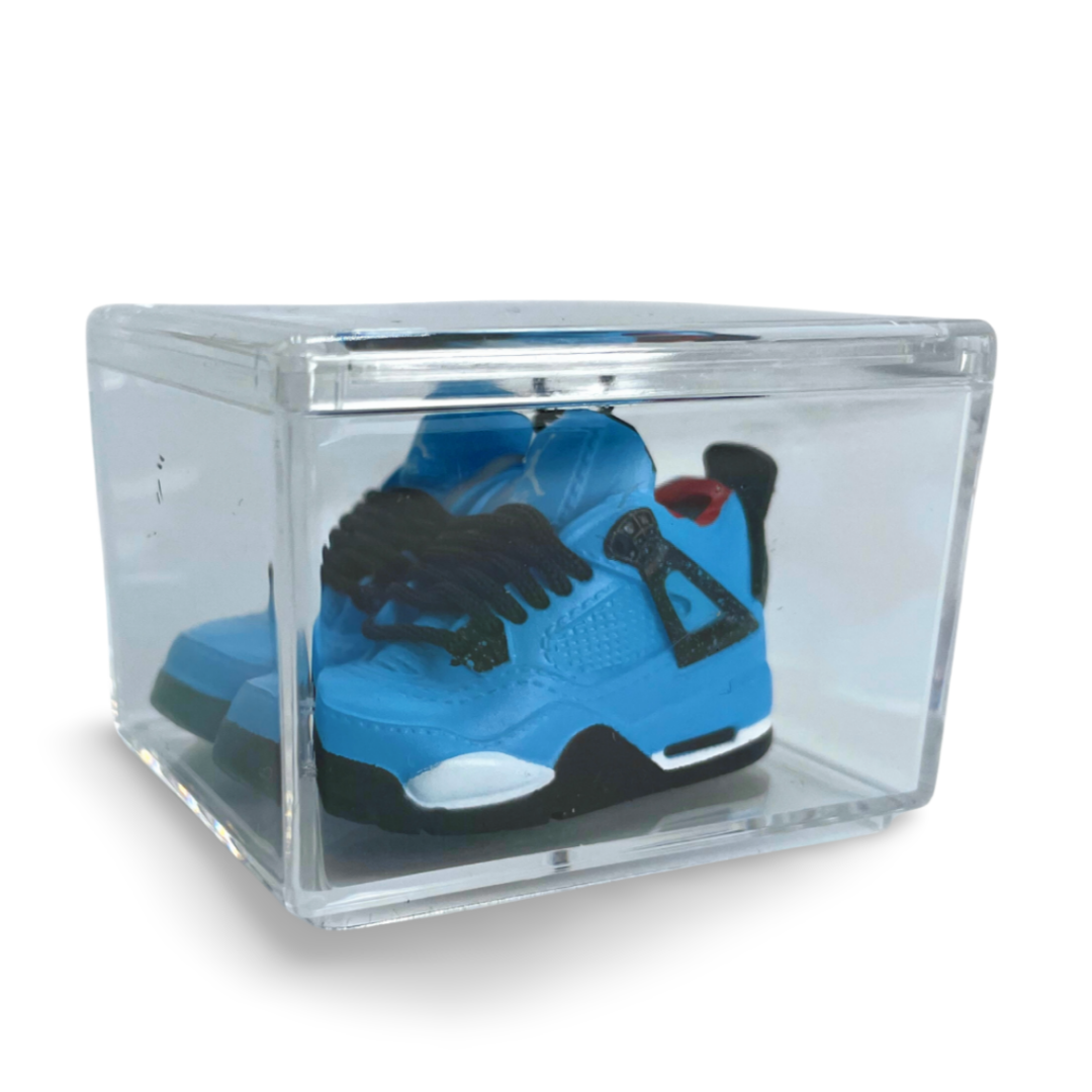 Miniature Sneakers - Nike Air Jordan 4 Travis Scott Cactus Jack