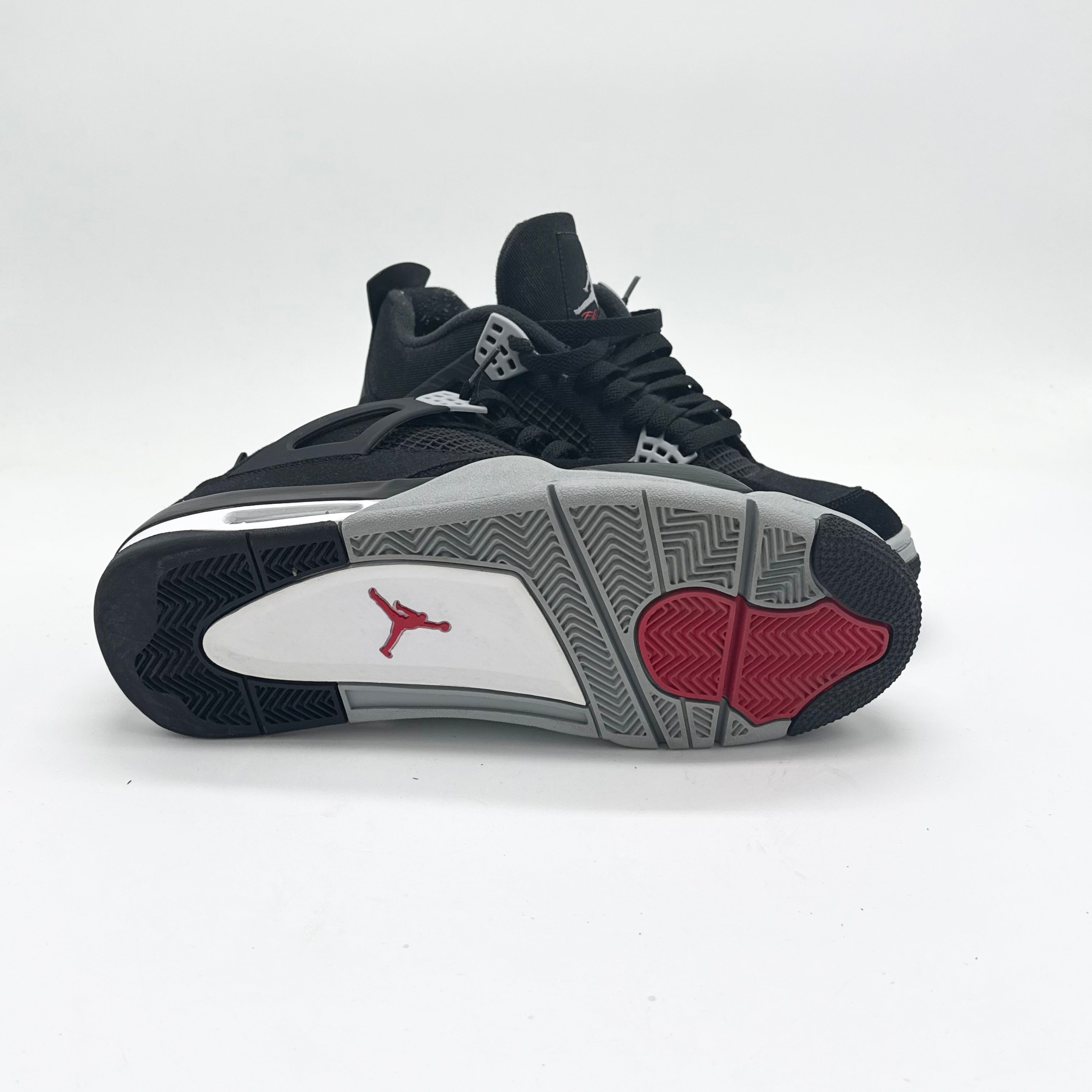 Nike Air Jordan 4 Black Canvas EU 46