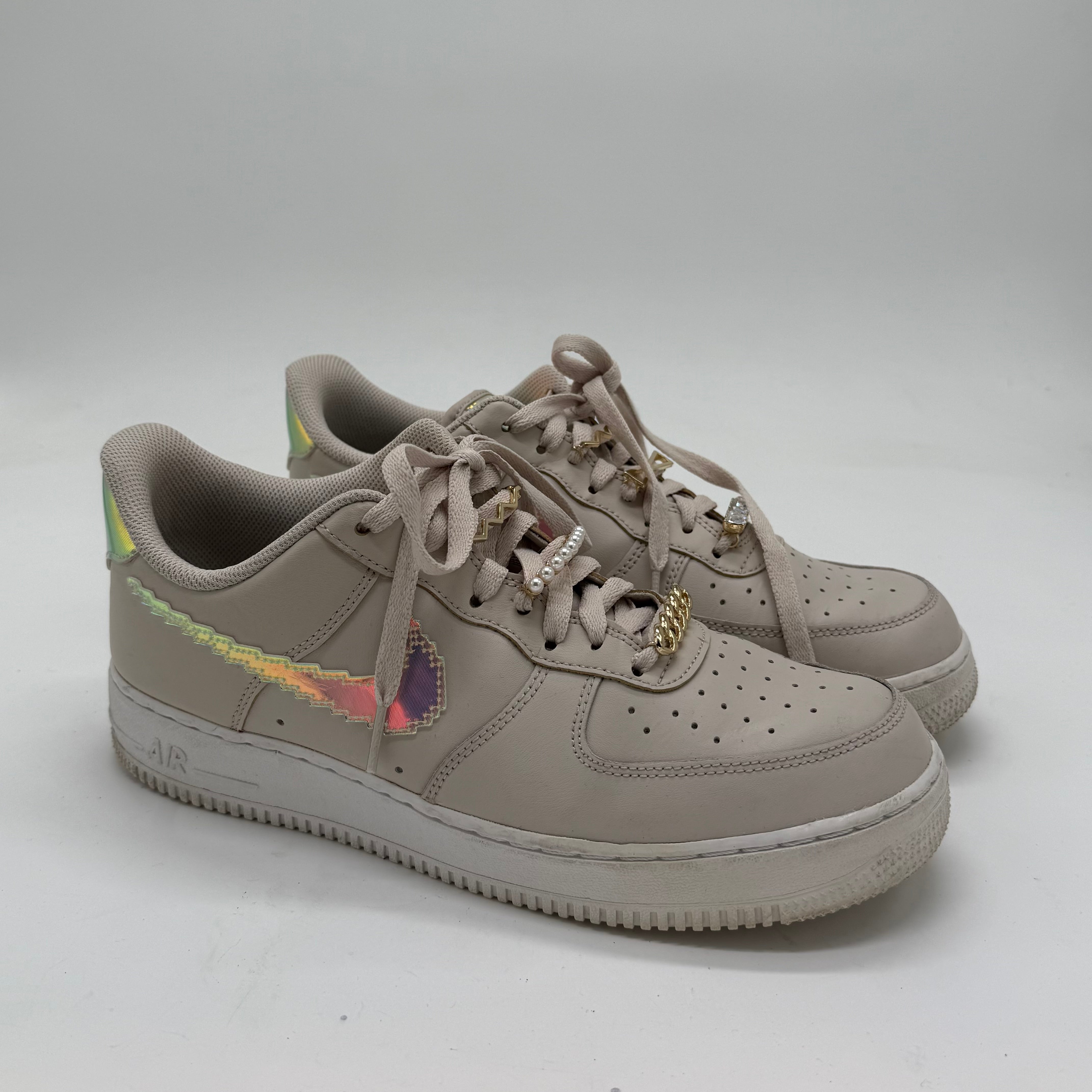 Nike Air Force 1 07 LV8 Desert Sand Digital Swoosh EU 43