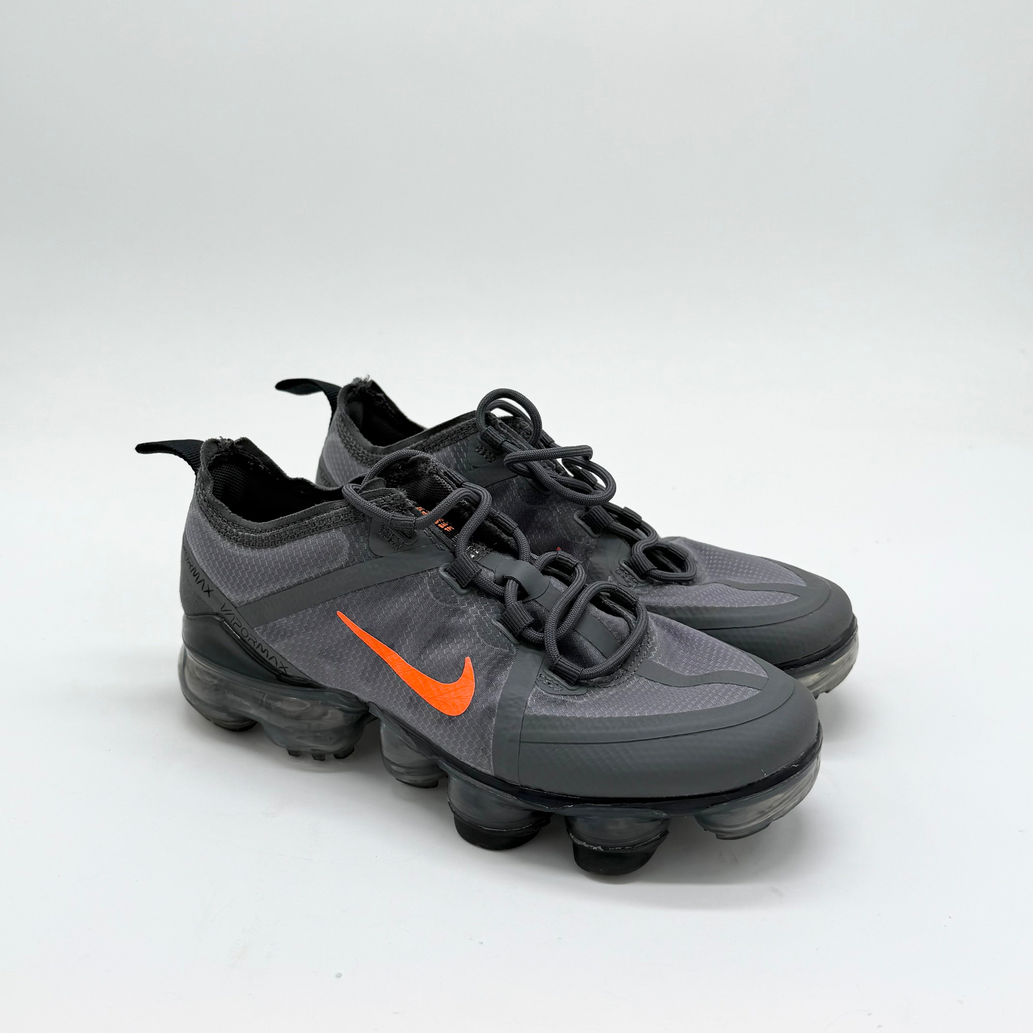 Nike Air VaporMax 2019 GS Dark Grey Orange Blaze EU 36