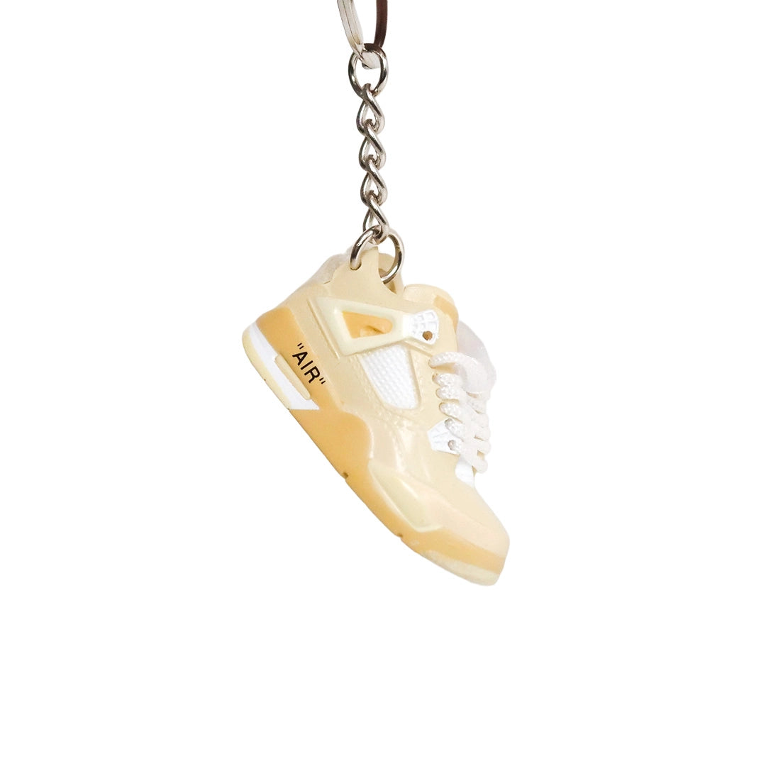 Sneaker keychain - Nike Air Jordan 1 x Travis Scott Mocha (pink laced)