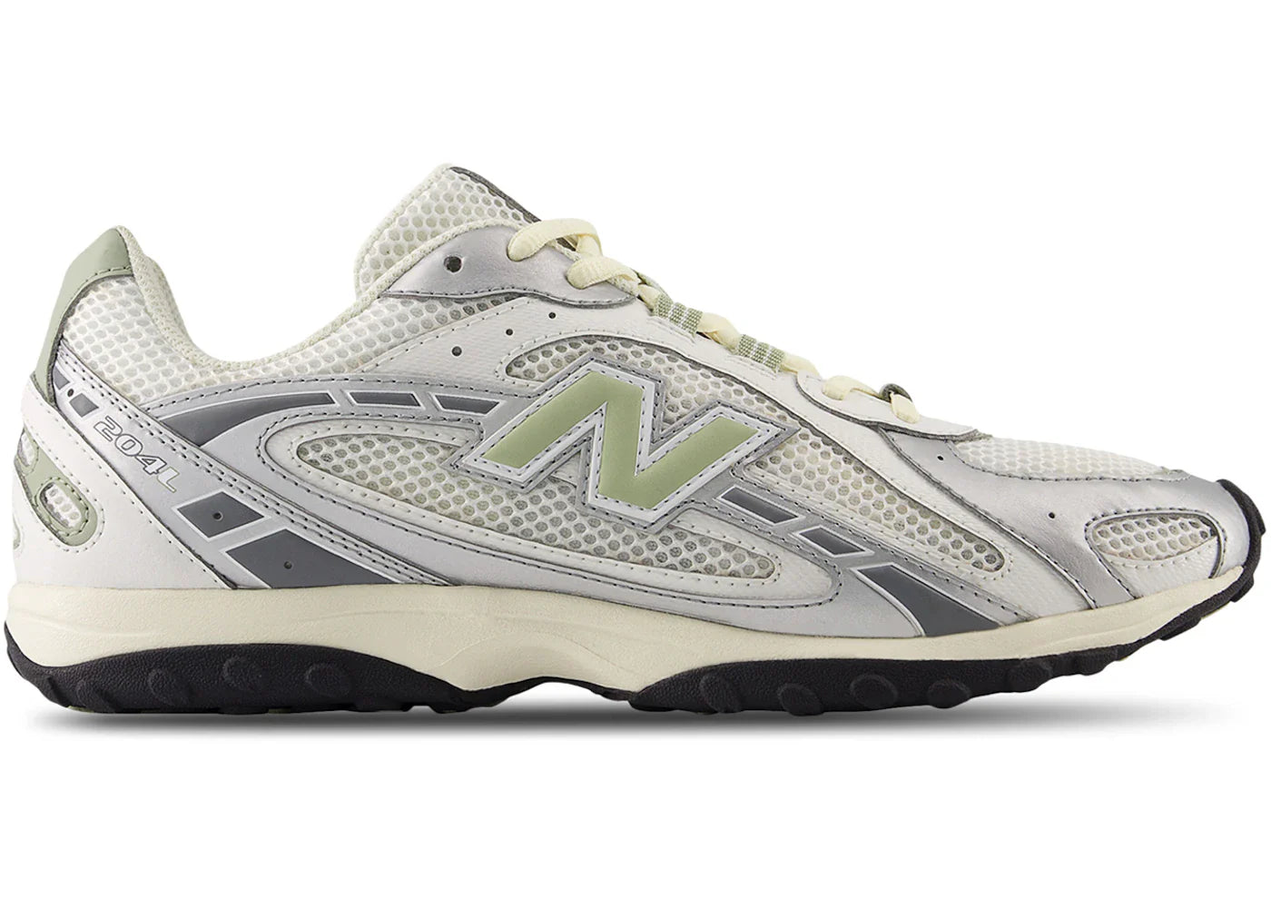 New Balance 204L Silver Metallic Sage Green - U204LSWB