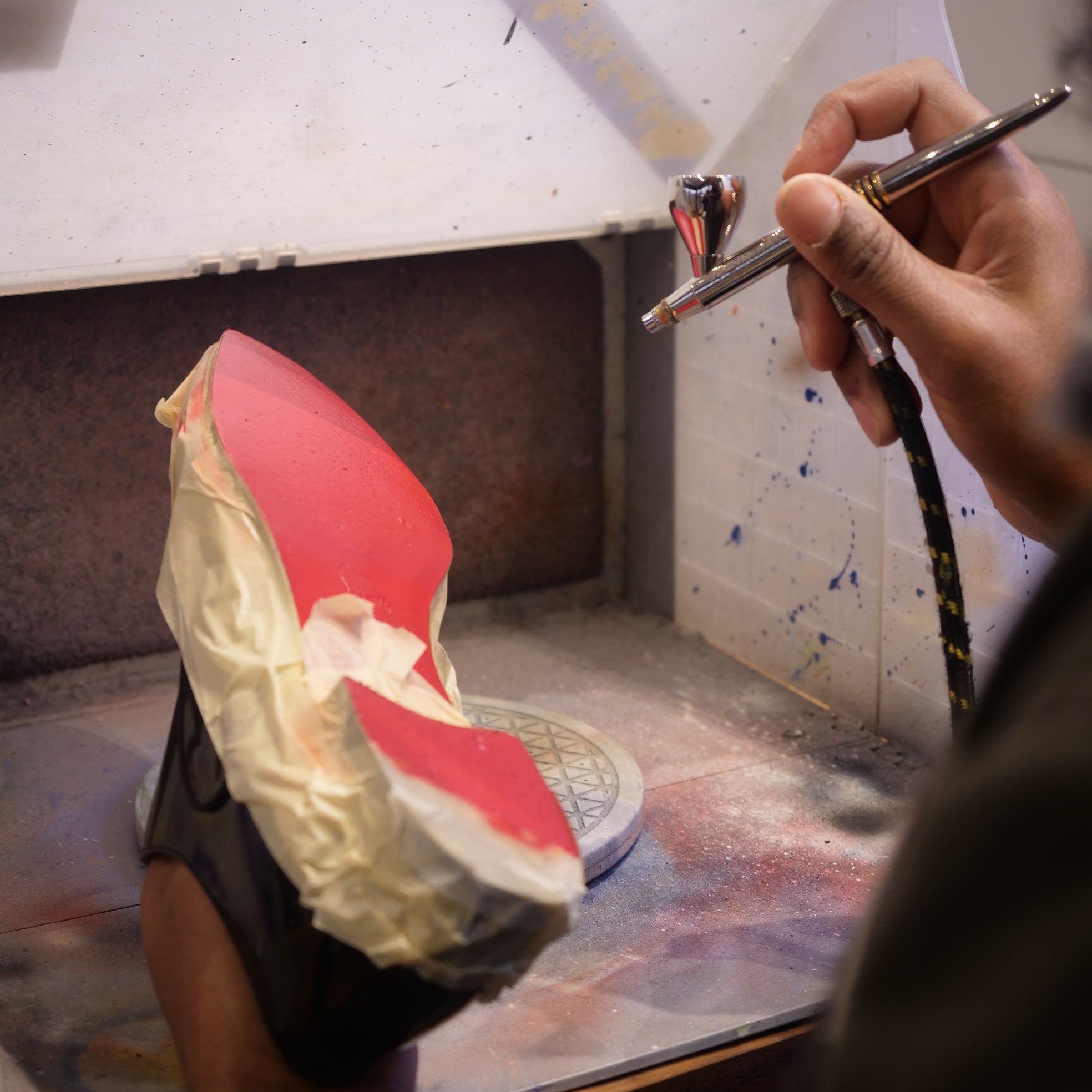 Angelus Walk on Red maling til undersål