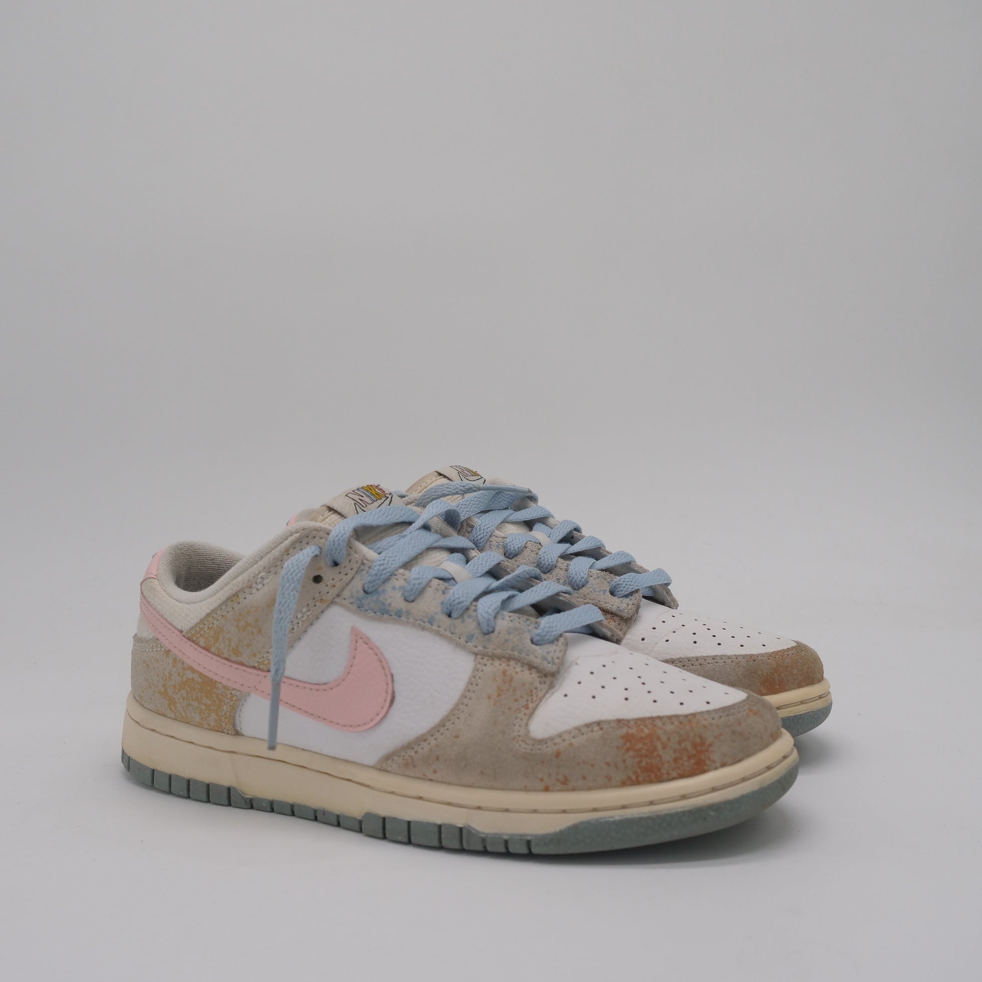 Nike Dunk Low Oxidised Pink Blue Gold Fade - EU 39