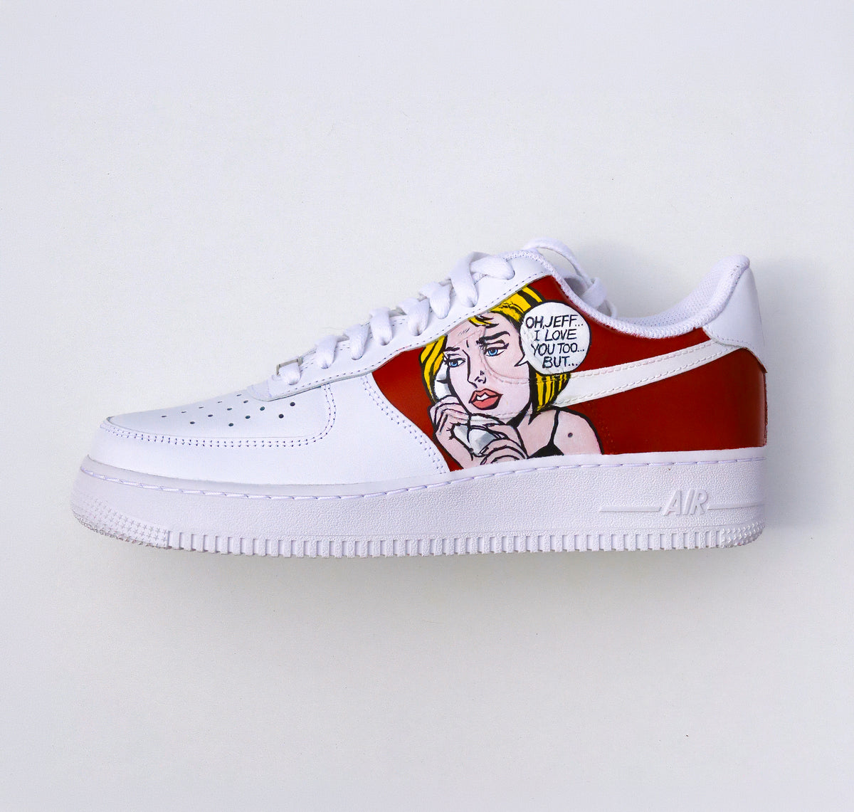 Roy Lichtenstein Custom Sneakers