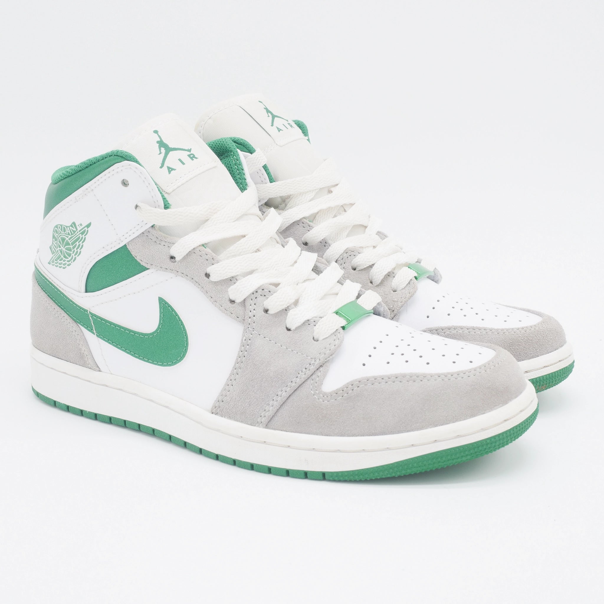 Air Jordan 1 Mid Grey Green - EU 40 1/2