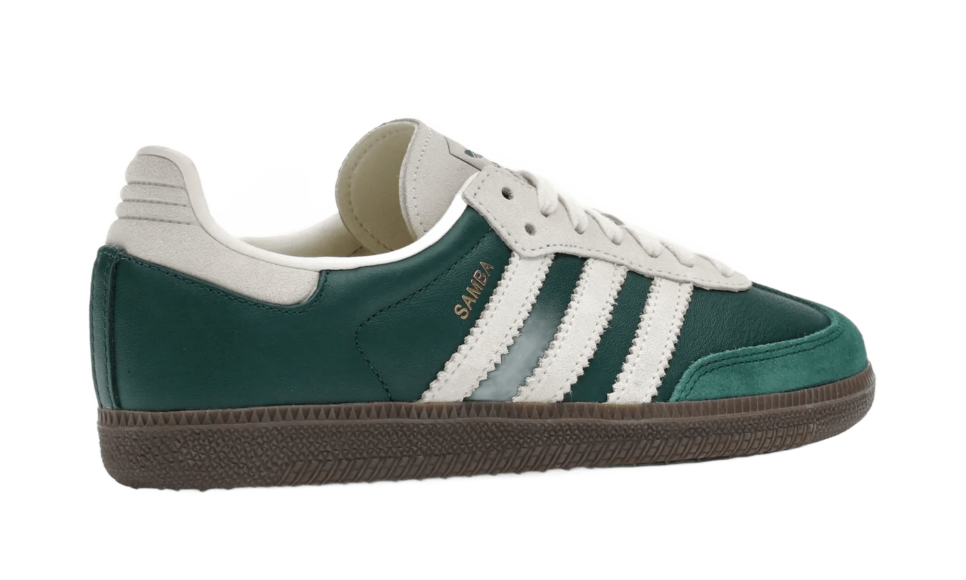 Adidas Samba OG Dark Green Beige - JH7862