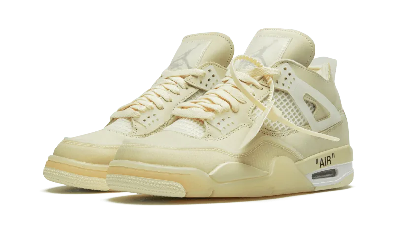 Nike Air Jordan 4 Retro Off-White Sail - CV9388-100