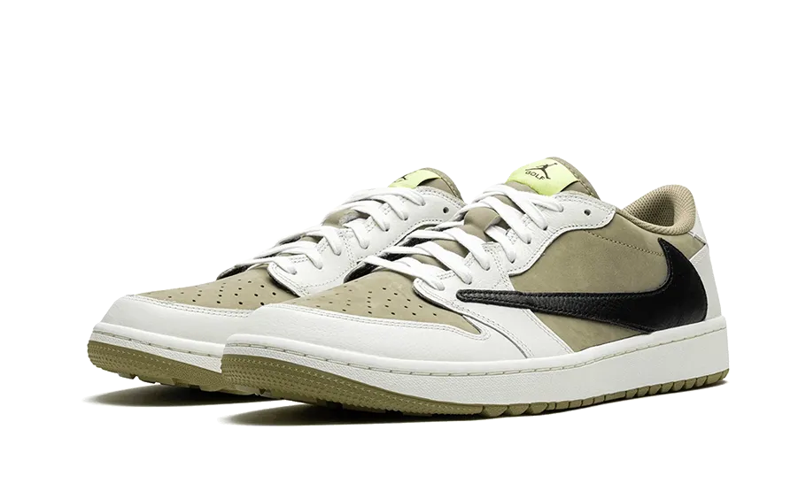 Nike Air Jordan 1 Retro Low Golf Travis Scott Neutral Olive