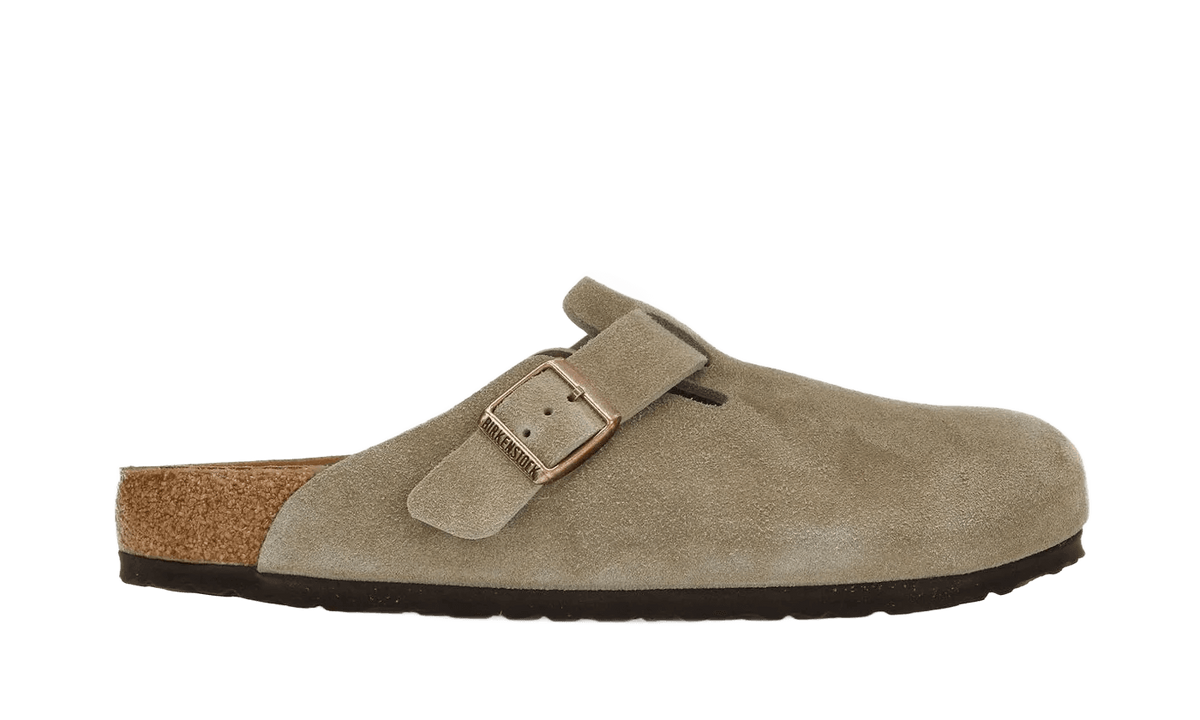 Birkenstock Boston BS Suede Taupe - 0060461/0060463