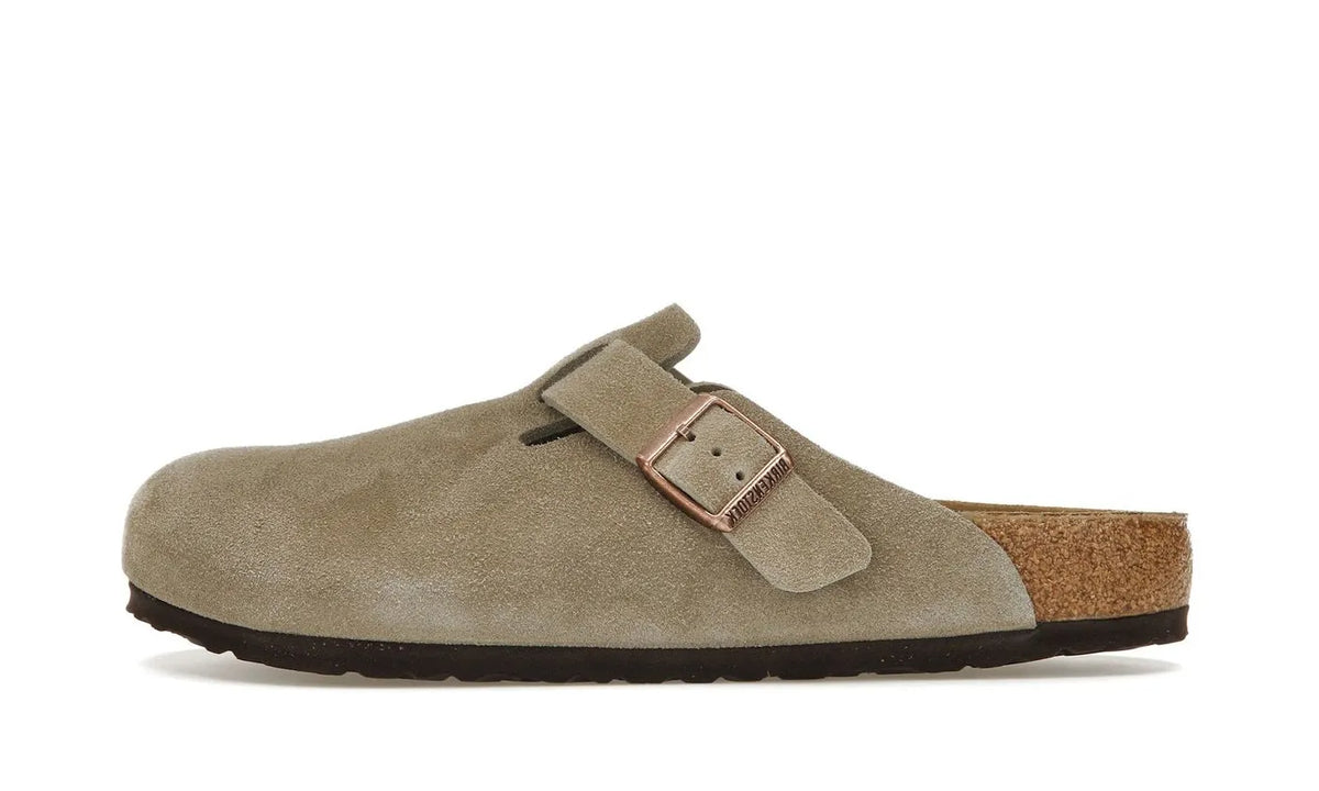 Birkenstock Boston BS Suede Taupe - 0060461/0060463