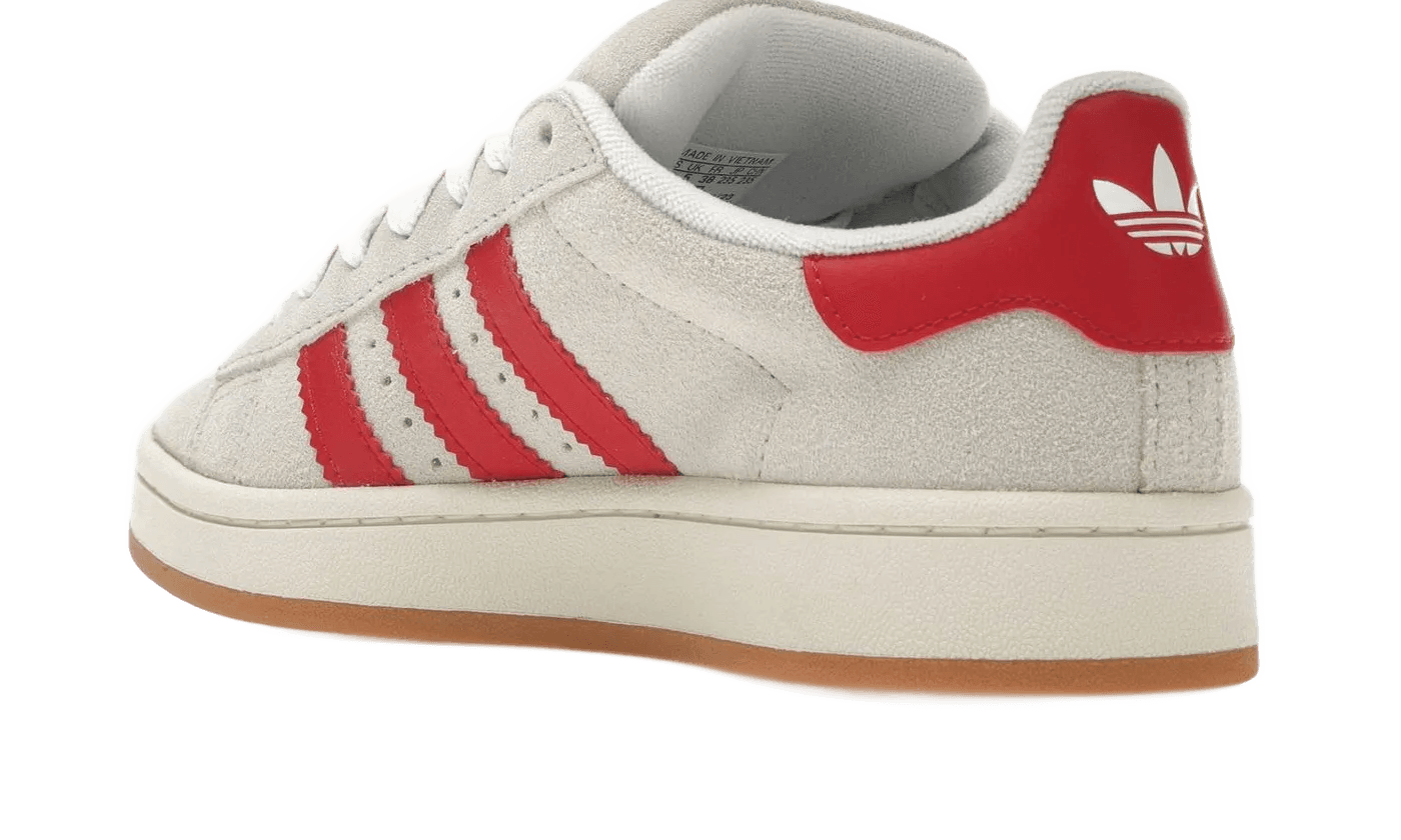 Adidas Campus 00s Crystal White Better Scarlet - GY0037