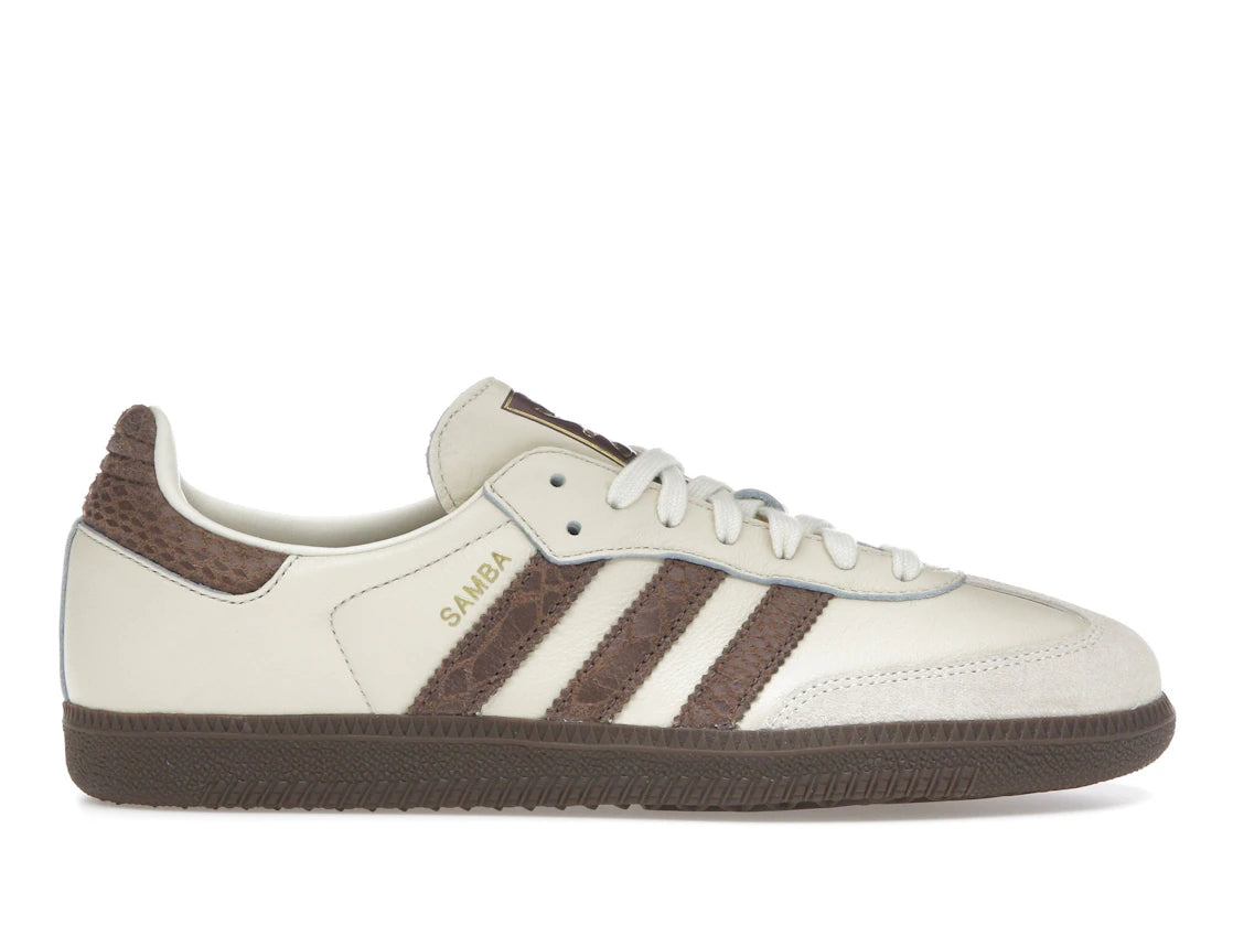 Adidas Samba OG Cream Earth Strata Maroon - IH3980