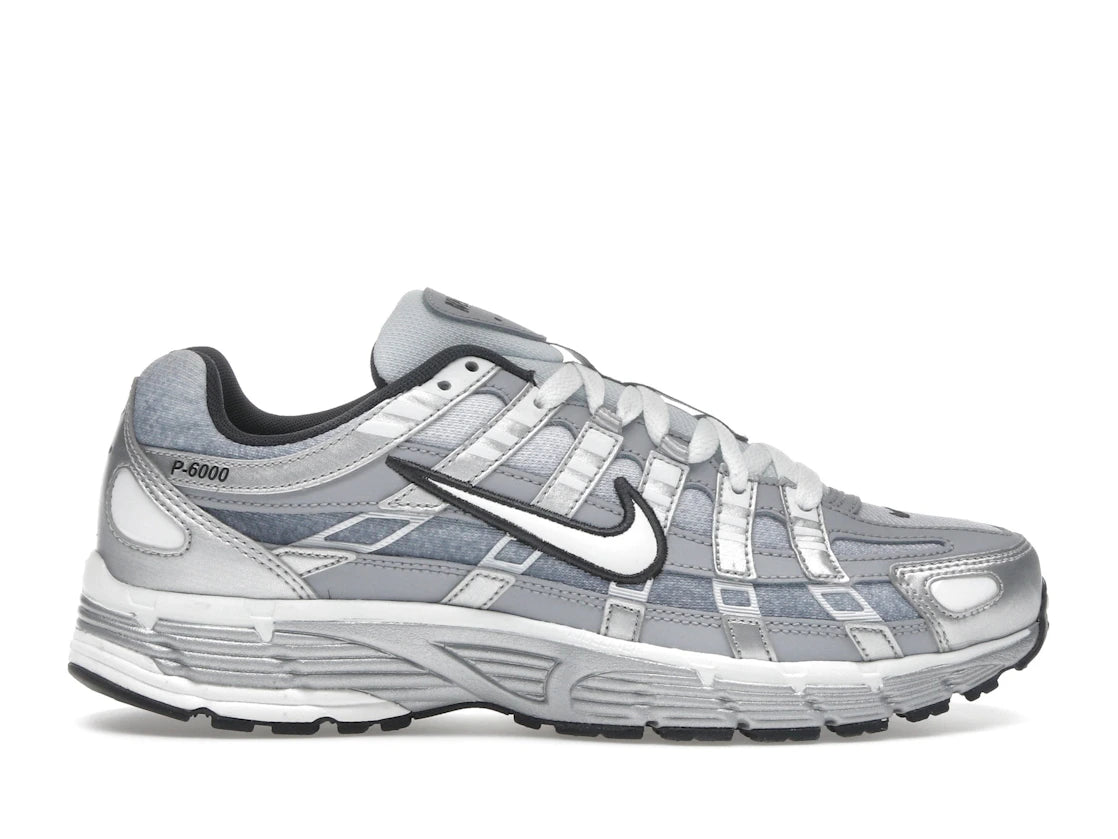 Nike P-6000 Metallic Silver Summit White-Wolf Grey - IH4465-095