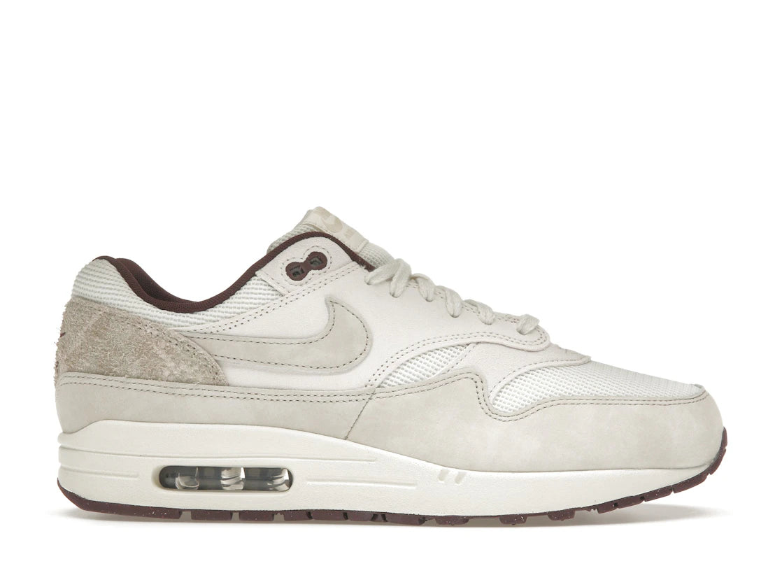 Nike Air Max 1 Sail Burgundy Crush - HF8127-100