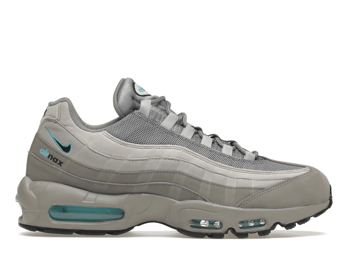 Nike Air Max 95 Retro Logo Grey Aqua - CV1635-001