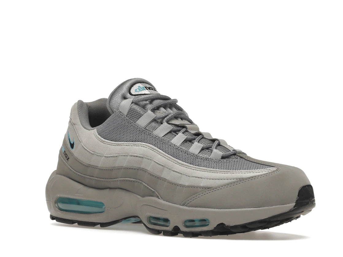 Nike Air Max 95 Retro Logo Grey Aqua - CV1635-001