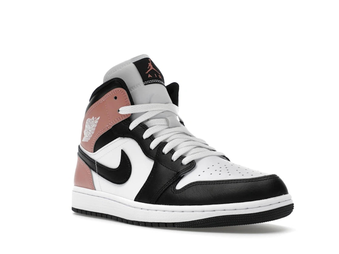 Nike Air Jordan 1 Mid White, Rust, Pink, Black - DQ8426-100