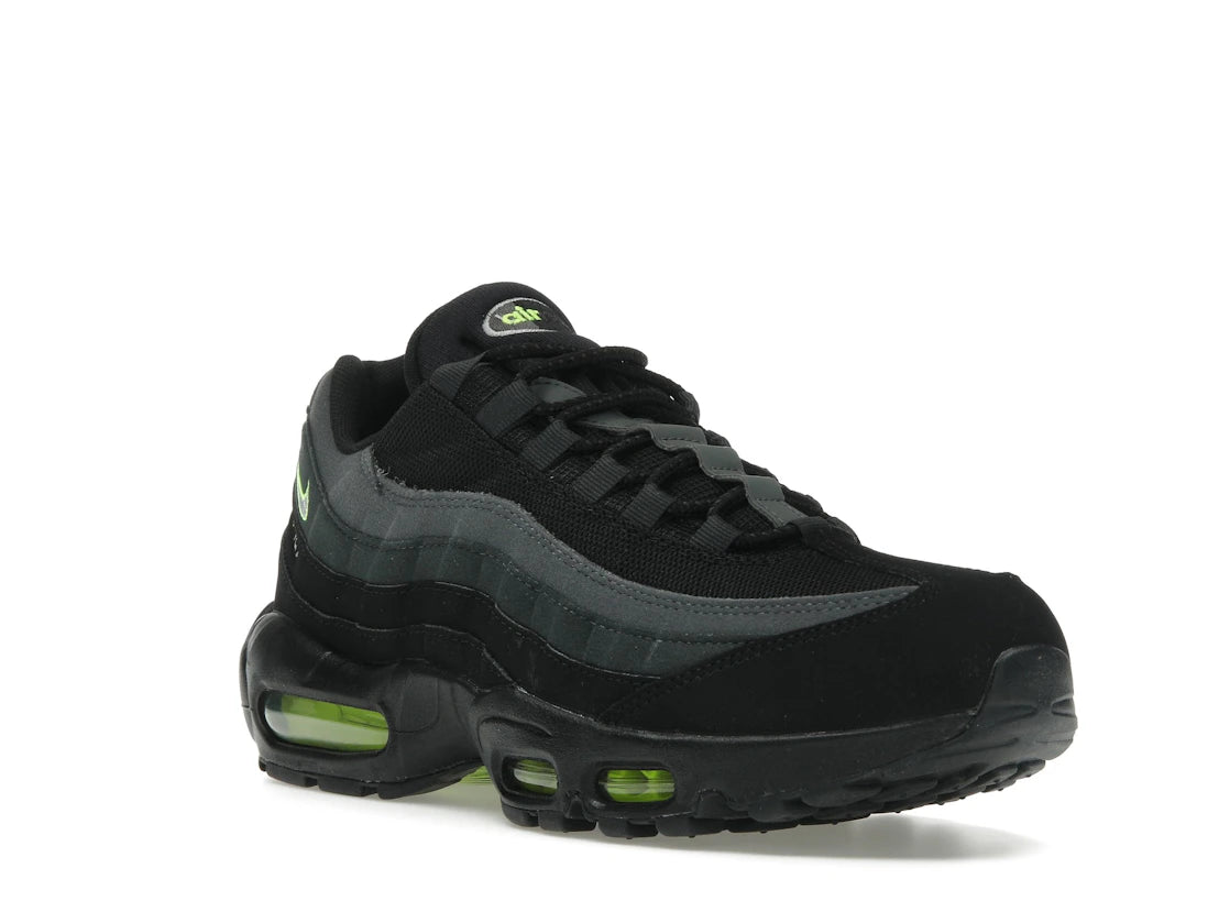 Nike Air Max 95 Retro Logo Black Grey Volt - CV1635-002