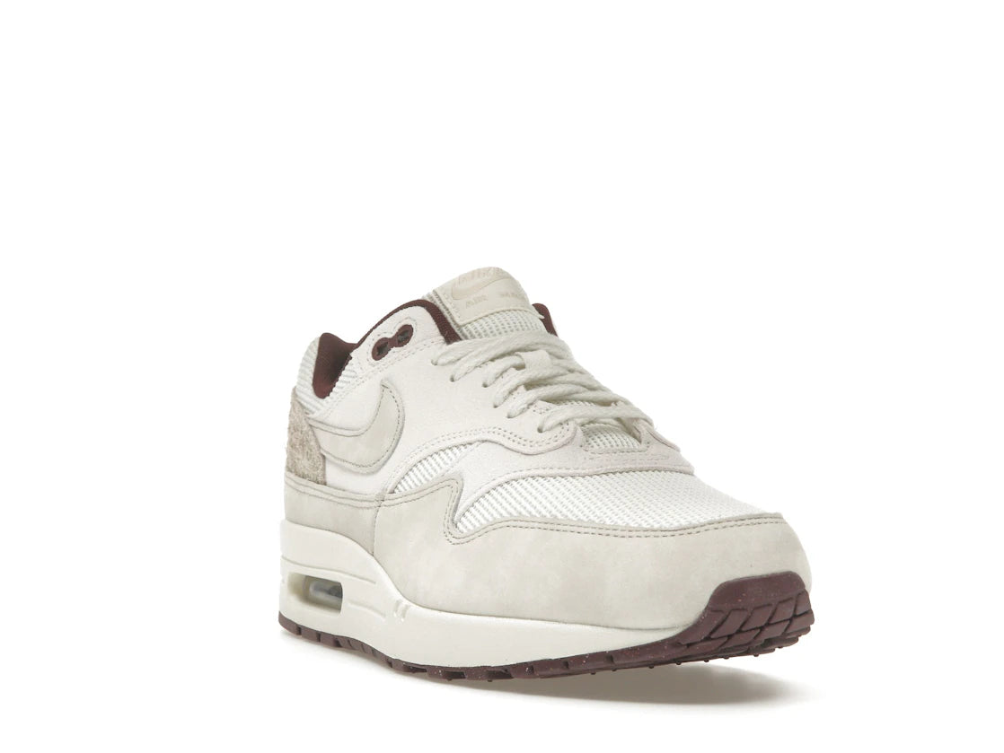 Nike Air Max 1 Sail Burgundy Crush - HF8127-100