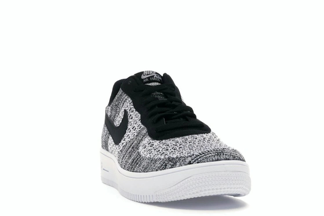Nike Air Force 1 Flyknit 2 Black Pure Platinum - AV3042-001