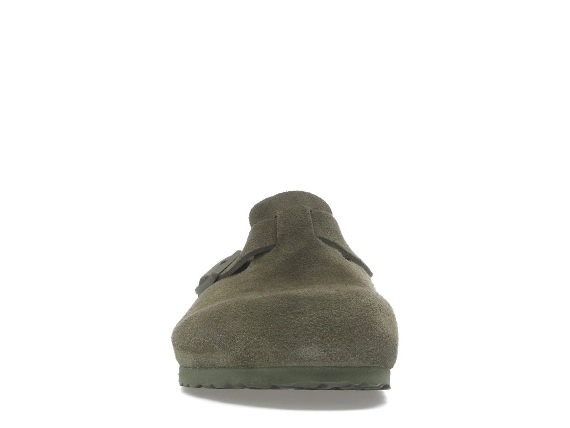 Birkenstock Boston Suede Thyme - 1024721/1024714