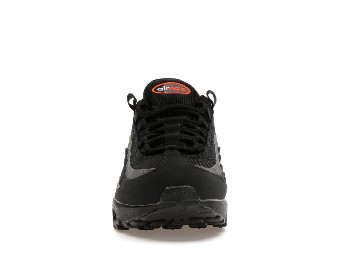 Nike Air Max 95 Black, Gray, Safety Orange - DX2657-001