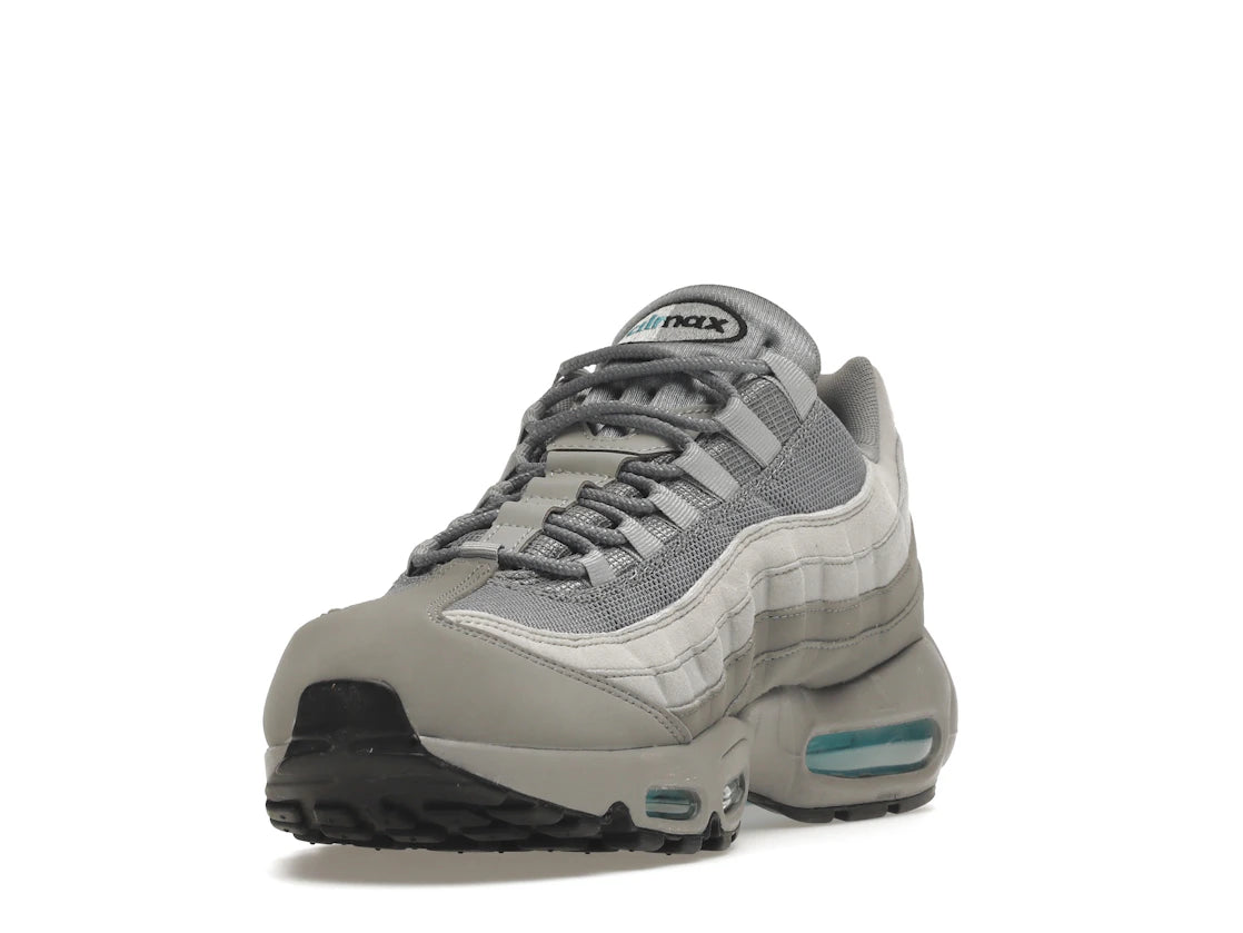 Nike Air Max 95 Retro Logo Grey Aqua - CV1635-001