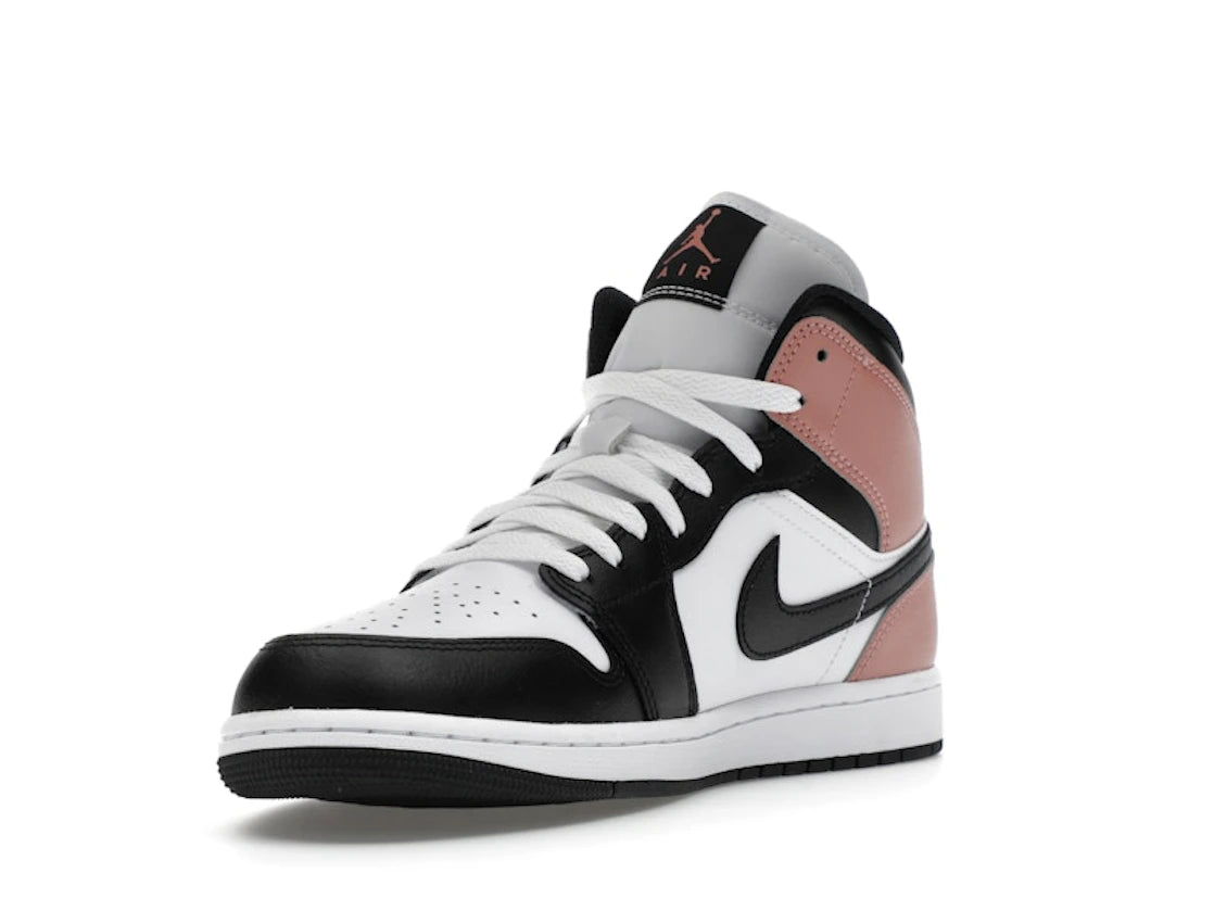 Nike Air Jordan 1 Mid White, Rust, Pink, Black - DQ8426-100