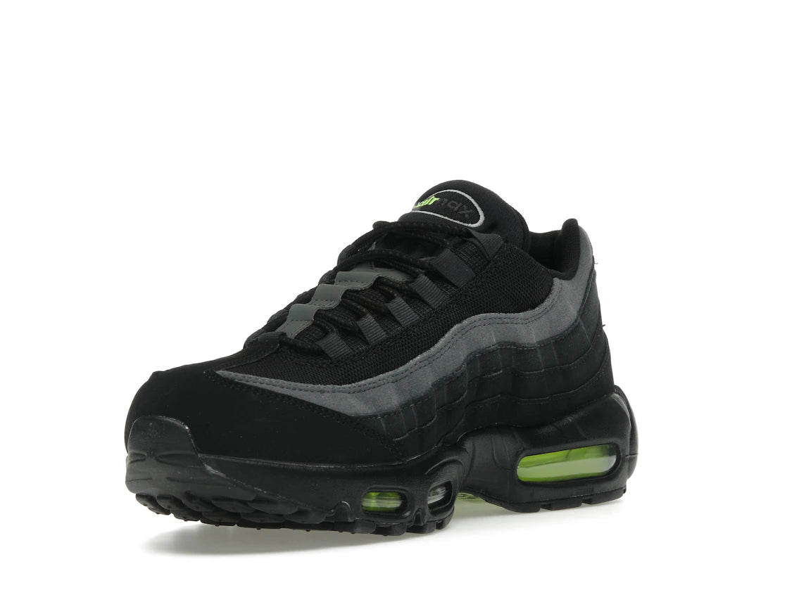 Nike Air Max 95 Retro Logo Black Grey Volt - CV1635-002