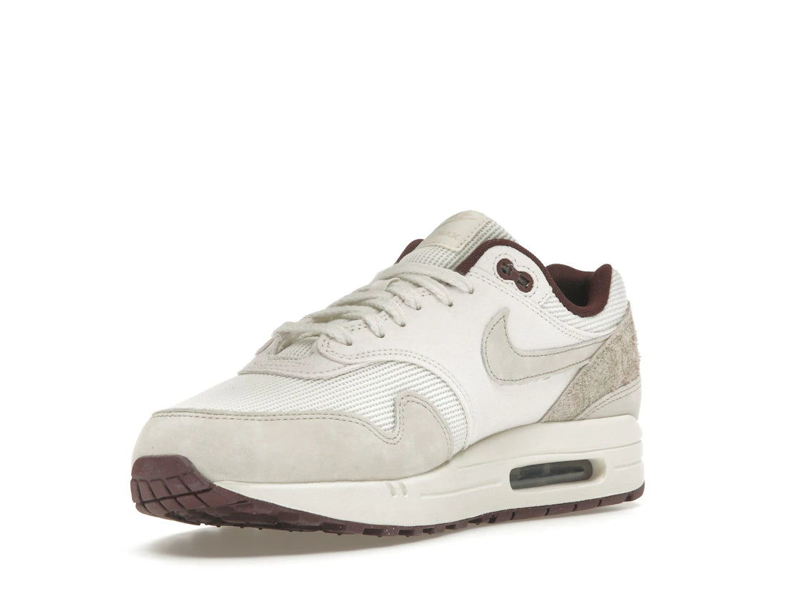 Nike Air Max 1 Sail Burgundy Crush - HF8127-100