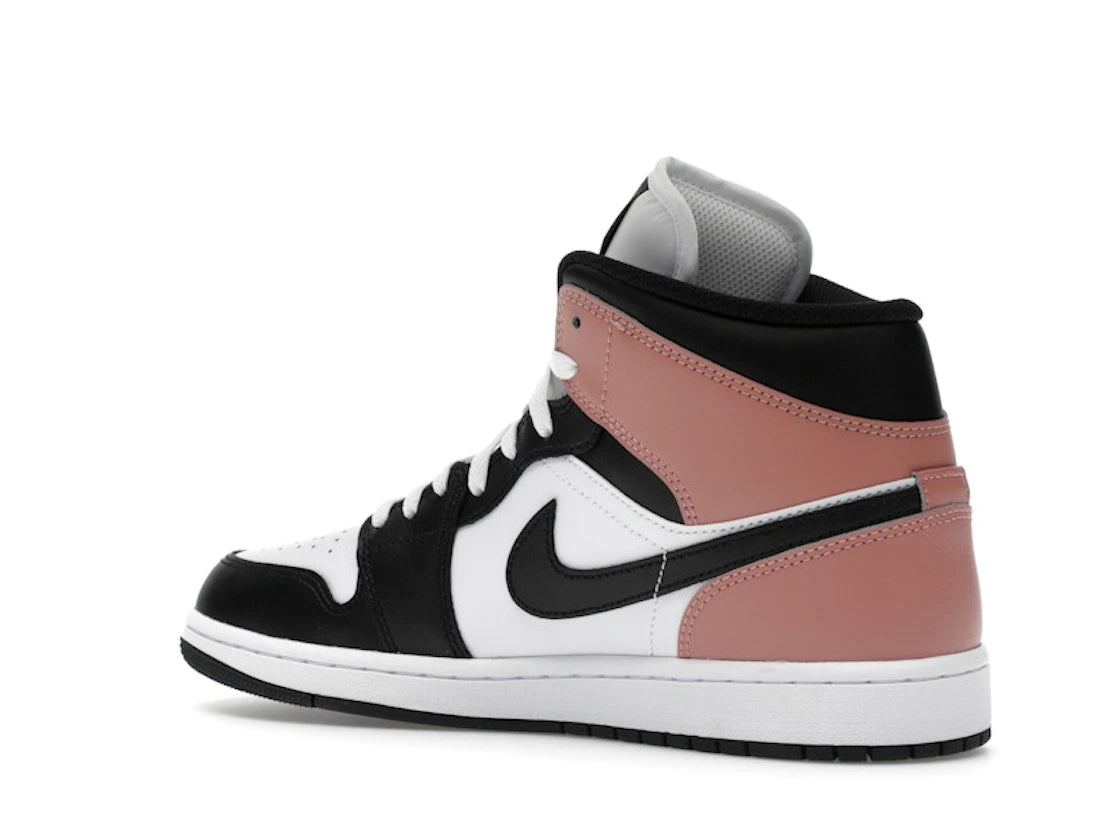 Nike Air Jordan 1 Mid White, Rust, Pink, Black - DQ8426-100
