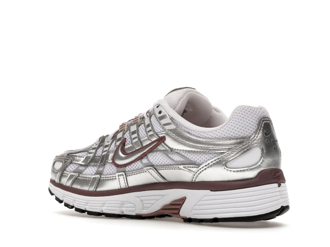 Nike P-6000 White Metallic Silver Tattoo - BV1021-110