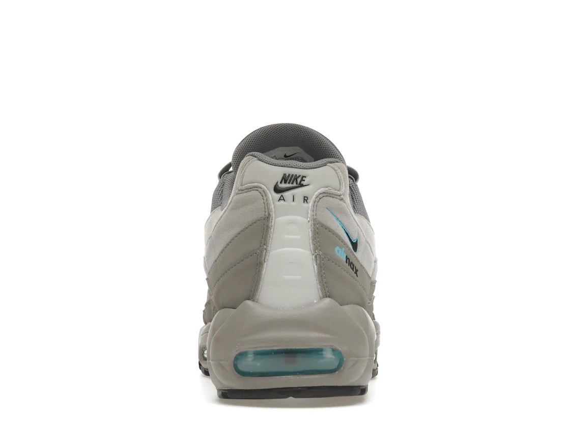 Nike Air Max 95 Retro Logo Grey Aqua - CV1635-001