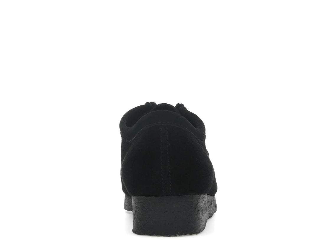 Clarks Originals Wallabee Boot Black Suede - 26155519