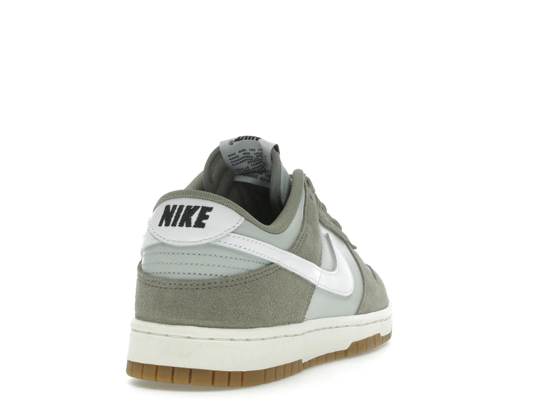 Nike Dunk Low Retro SE Light Silver Light Army Sail White - IB6399-002