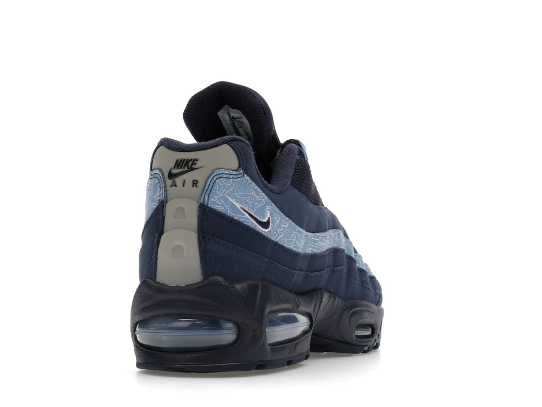 Nike Air Max 95 SE Big Bubble Obsidian Work Blue - IU2254-900
