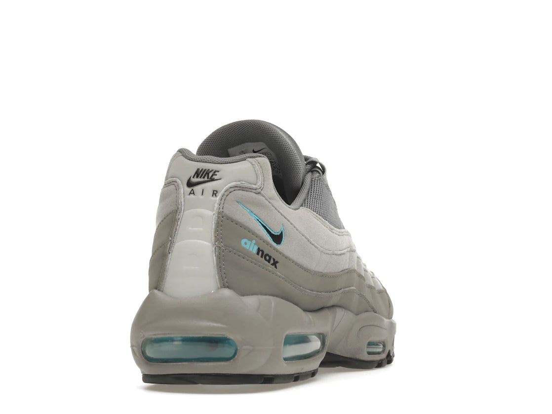 Nike Air Max 95 Retro Logo Grey Aqua - CV1635-001