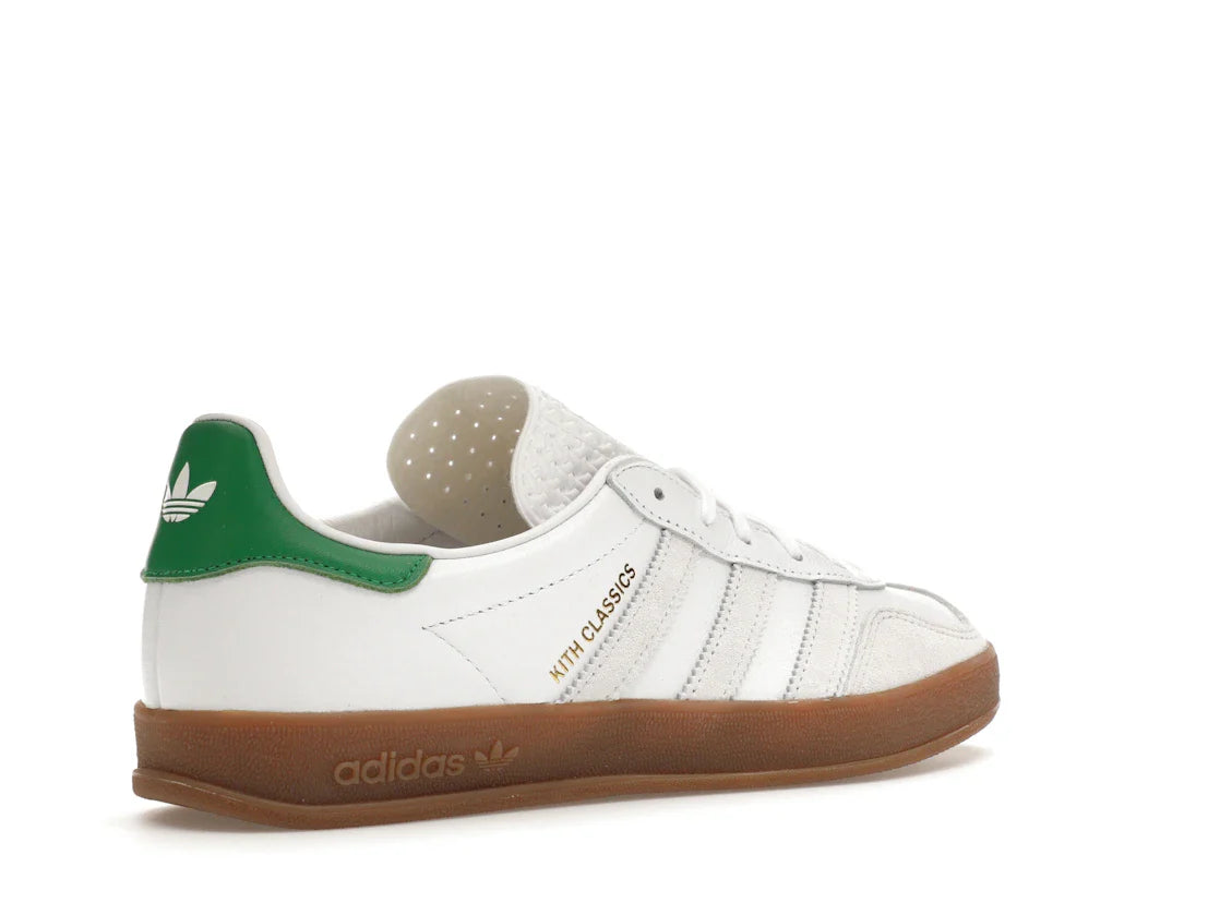 Adidas Gazelle Indoor Kith Classics White Green - IH2515