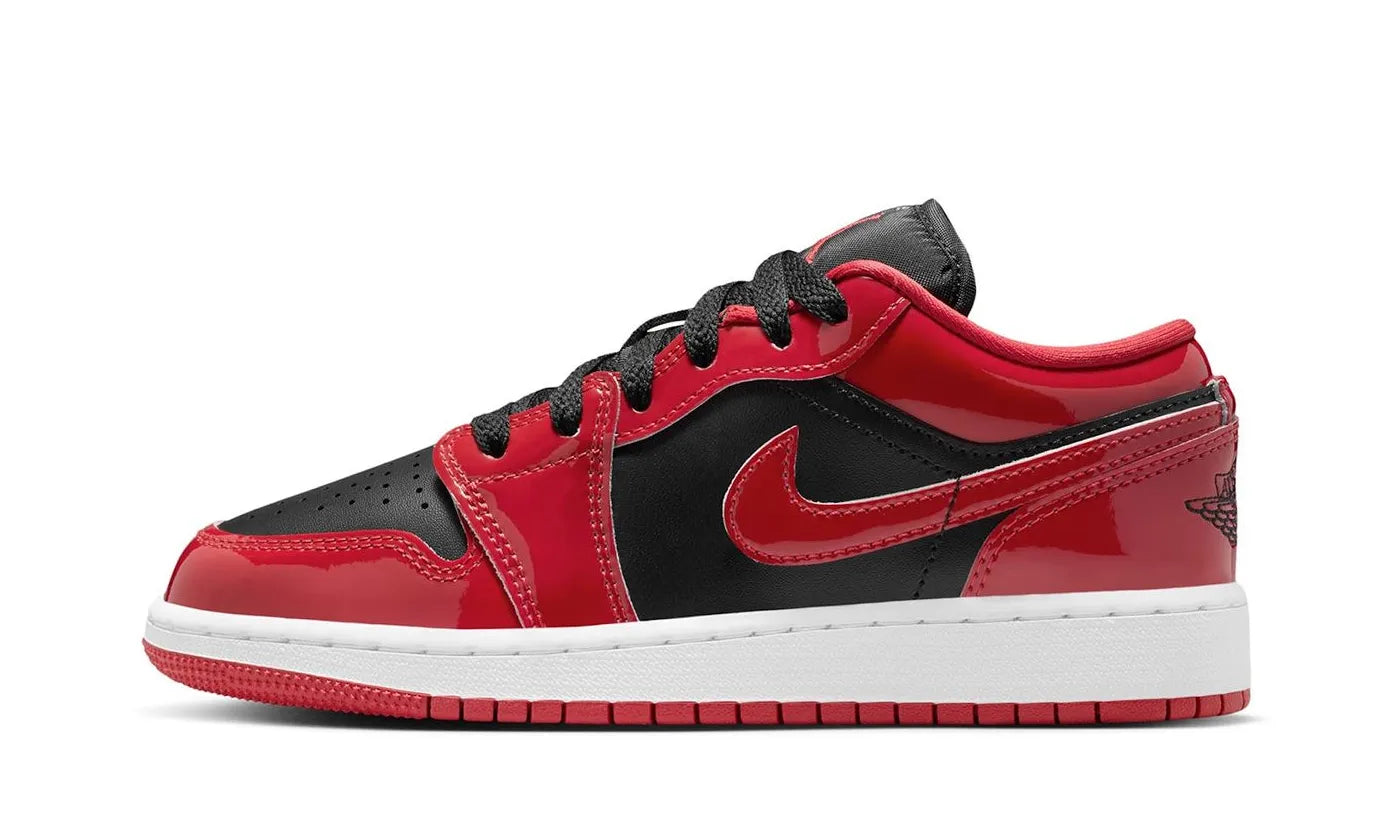 Nike Air Jordan 1 Low SE Patent Bred Toe - HV4396-006